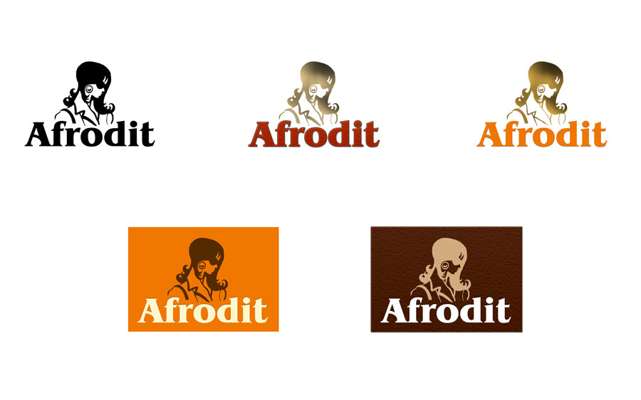 Afrodit - návrhy loga
